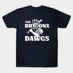 The Bronx Dawgs, New York Baseball design T-Shirt